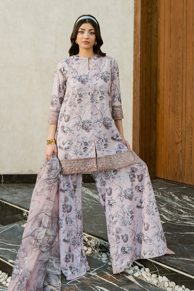 Fahad Hussayn | Lawn Banger | Allium Bloom -  Erum Khan Ladies Clothes - Original Designer Dress - House of Maryam