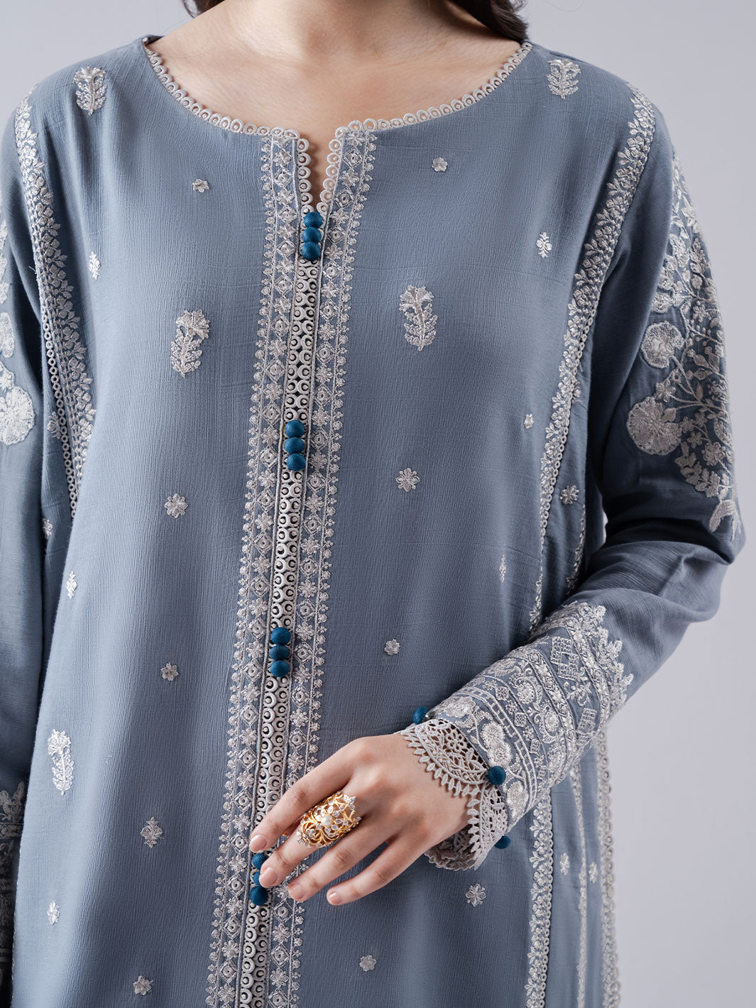Faiza Faisal | Winter Edit 2024 | ELAAF -  Faiza Faisal Ladies Clothes - Original Designer Dress - House of Maryam