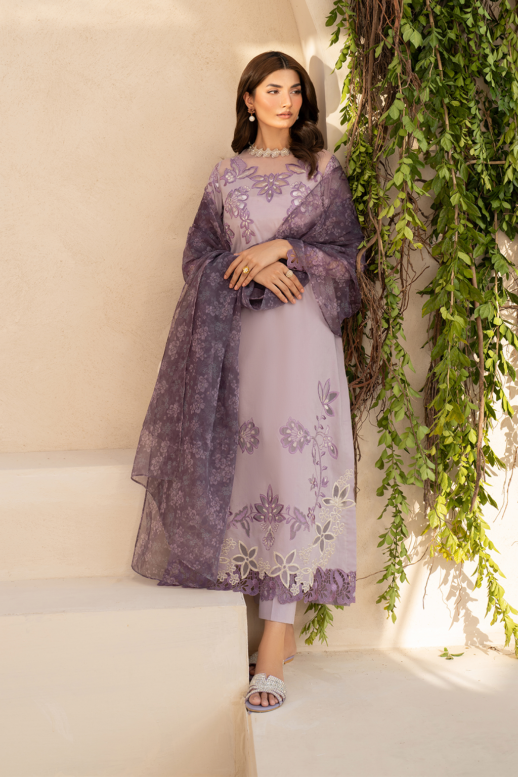Iznik | Festive Lawn 25 | EFL-01 -  Iznik Ladies Clothes -  House of Maryam