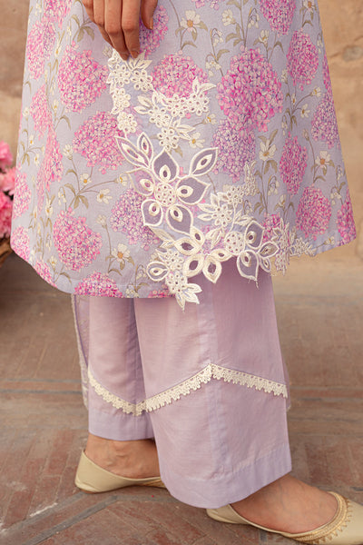 Cross Stitch | Premium Lawn 24 | LILAC DREAM -  Cross Stitch Formal - Original Designer Dress - House of Maryam