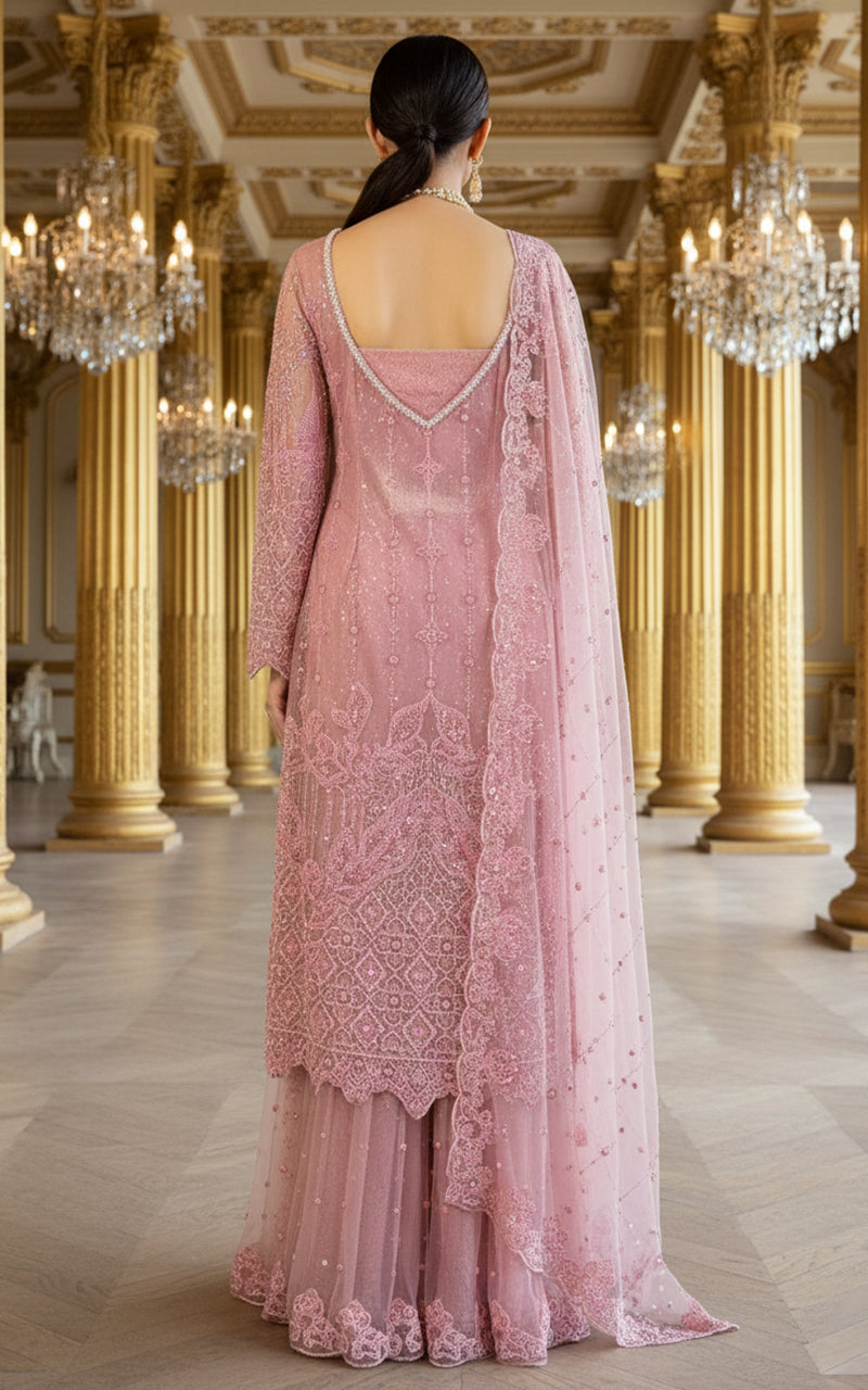 Threads and Motifs | Formal Dresses 25 | Embroidered Angrakha With Lehenga-2