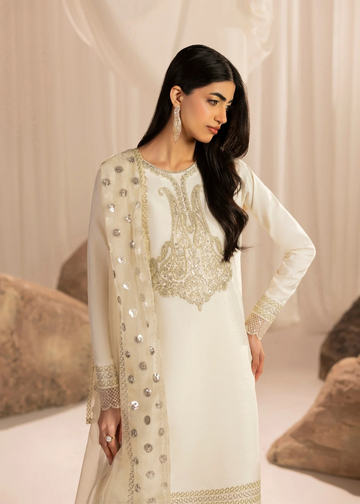 Jamnii | Silk Atelier Pret 26 | VANILLA PATEL, image 5