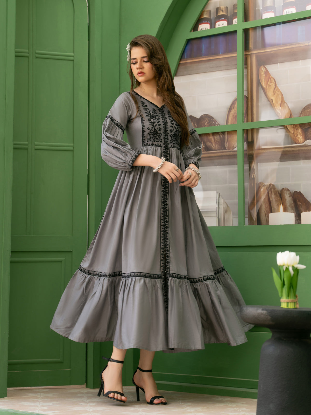 Hania & Umaimaz | Festive Collection | Emma -  Hania & Umaima  - Original Designer Dress - House of Maryam