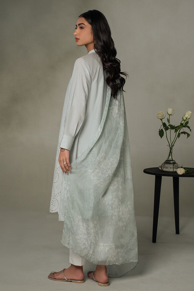 Cross Stitch | Exclusive Pret | Blue Haze-2PC (Shirt & Dupatta), image 5