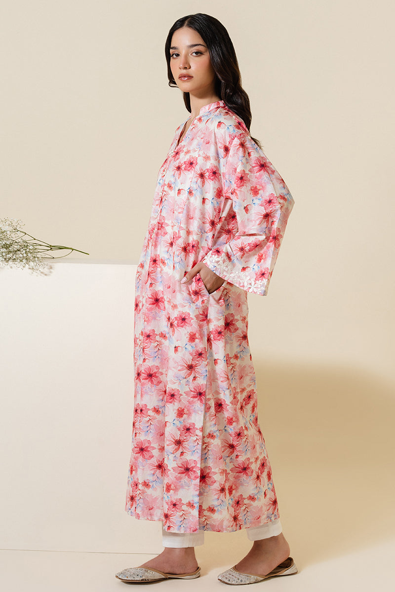 Cross Stitch | Basic Pret | Floral Heaven Printed Shirt-8