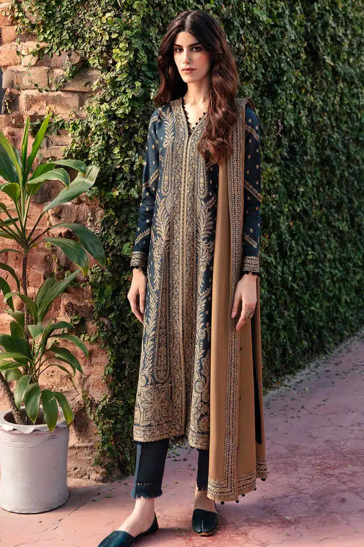 Jazmin | Dastaan Luxury Winter 23 | D2 by Designer Jazmin - House of Maryam - Pakistani Designer Ethnic Wear in {{ shop.shopifyCountryName }}