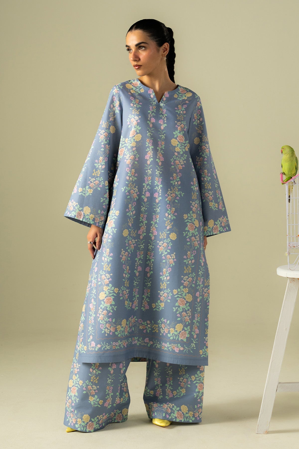 Afrozeh | Coords 25 | Dappled -  Afrozeh Ladies Clothes - Original Designer Dress - House of Maryam