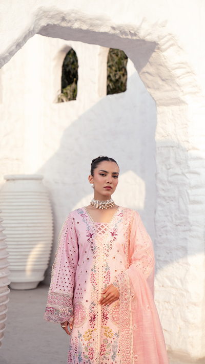 Zebtan | ZA-03 | Anaya Lawn -  Zebtan Luxury Lawn - Original Designer Dress - House of Maryam