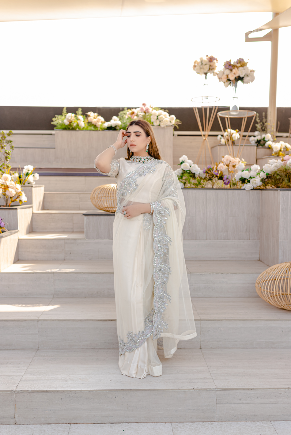 Ayesha and Usman | Celestial Night | Fleurine -  Ayesha and Usman Ladies Clothes -  House of Maryam