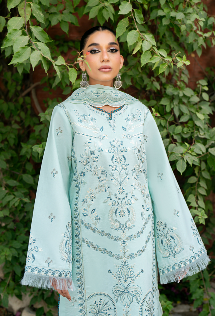 Humdum | Selin Lawn 25 | Selin - D06 -  Humdum Ladies Clothes -  House of Maryam
