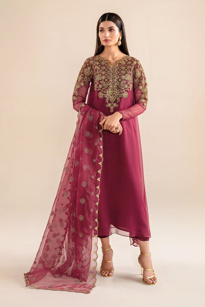 Baroque | Luxury Pret 24 | CHIFFON PR-916 -  Baroque Luxury - Original Designer Dress - House of Maryam