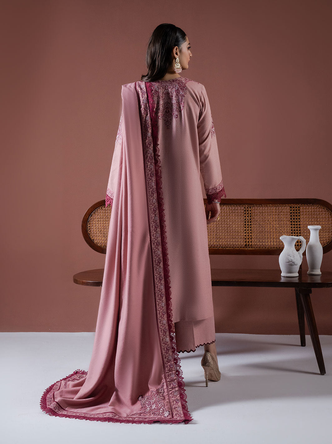Faiza Faisal | Winter Edit 2024 | LEENA -  Faiza Faisal Ladies Clothes - Original Designer Dress - House of Maryam