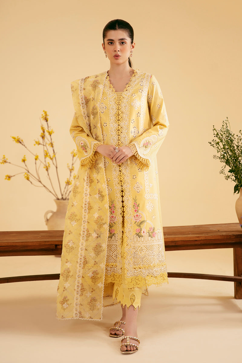 Qalamkar | Qlinekari Luxury Lawn | SQ-12 ZHAIN