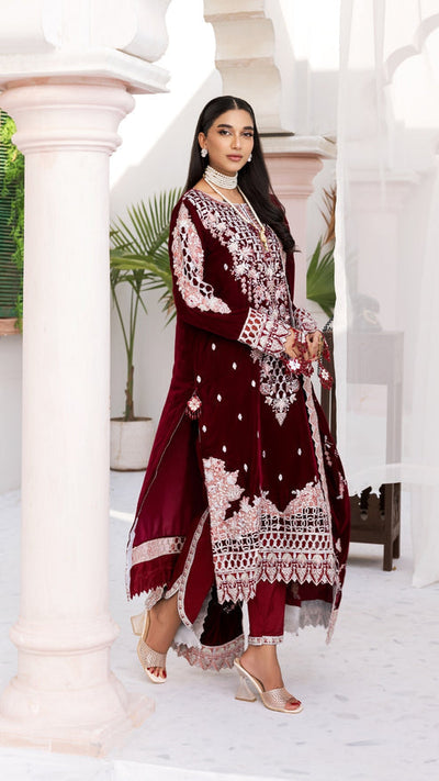 Zebtan | Andaz e Makhmal | ZAM-06 -  Zebtan Ladies Clothes - Original Designer Dress - House of Maryam