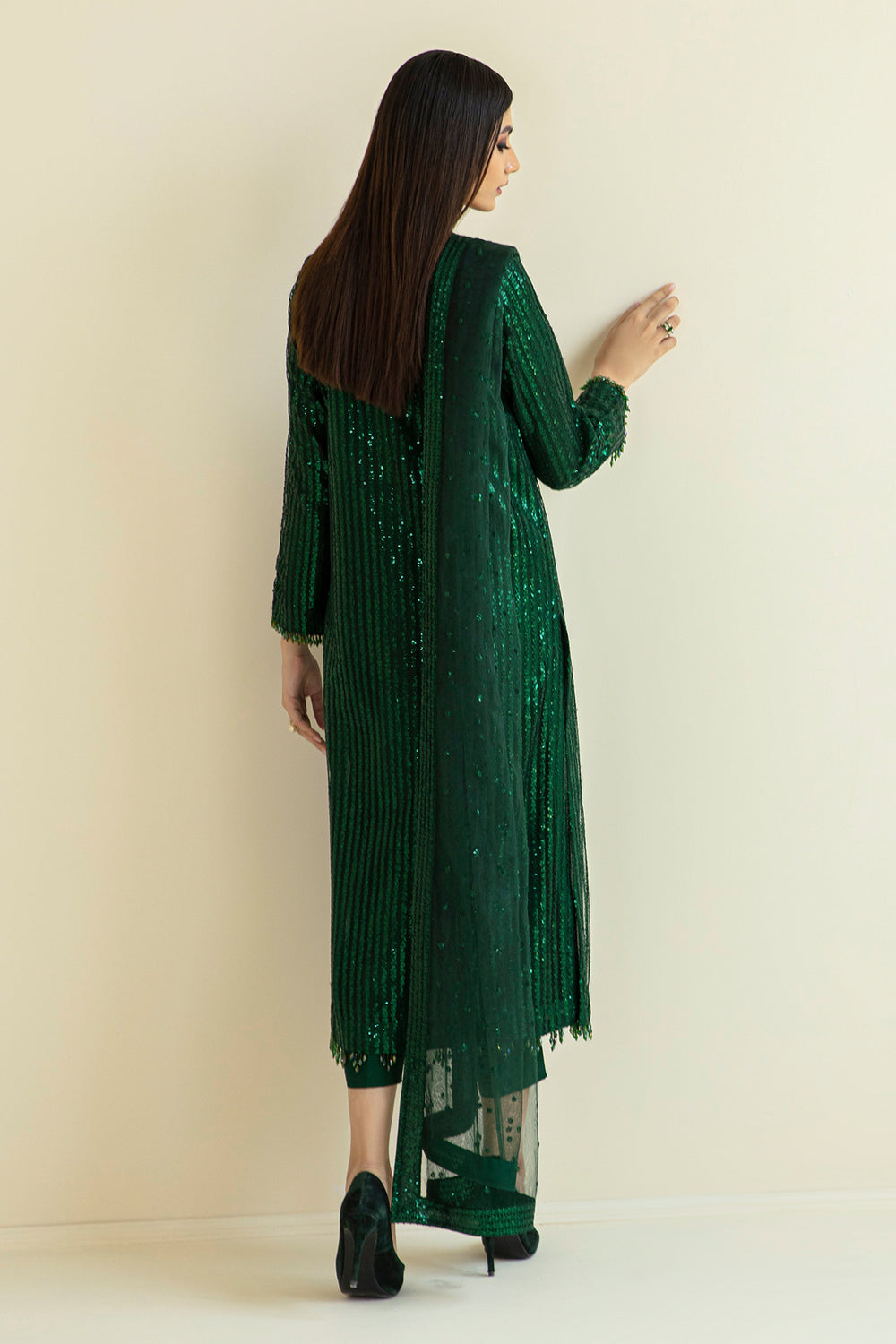 Baroque | Formals Collection | EMBROIDERED NET UF-386-2
