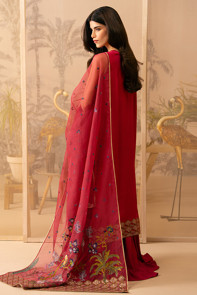 Cross Stitch | Luxe Atelier 24 | ROSY TWILIGHT -  Cross Stitch Luxury - Original Designer Dress - House of Maryam