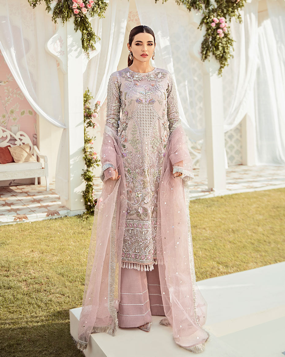 Gulaal | Wedding Formals | CLAIR EMBROIDERED NET 3-PIECE SUIT WS-05 -  Gulaal Bridal - Original Designer Dress - House of Maryam