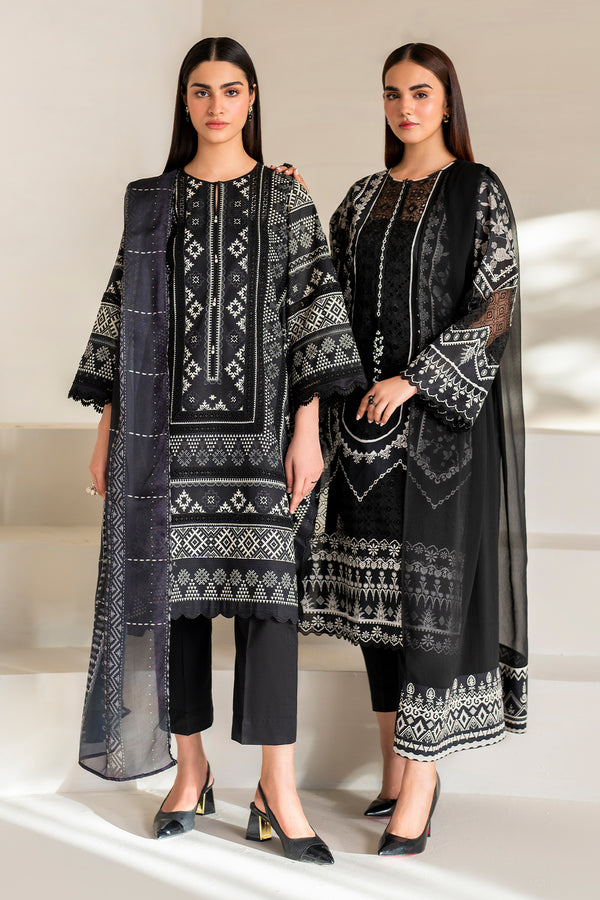 Baroque | Luxury Pret 24 | LAWN UF-672 -  Baroque Luxury - Original Designer Dress - House of Maryam