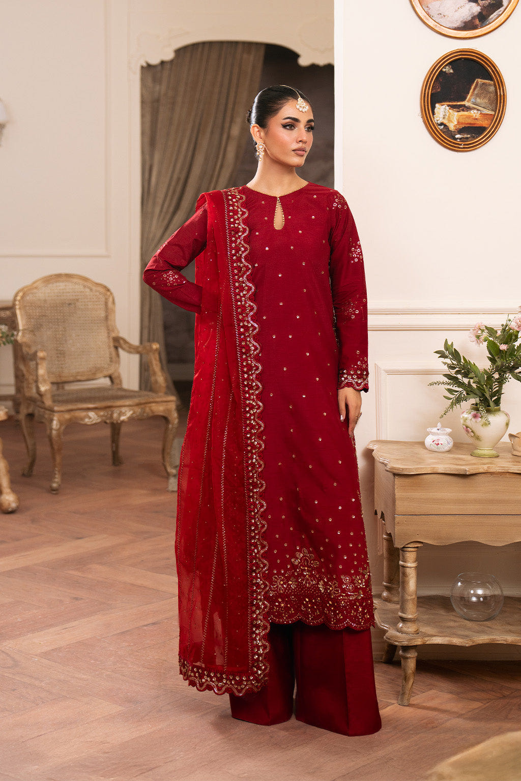 Neeshay | Luxe Pret | Crimora -  Neeshay Ladies Clothes - Original Designer Dress - House of Maryam