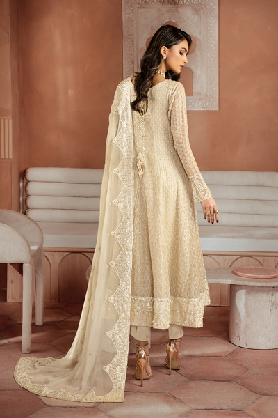 Iznik | Chiffon Kari | ICK-06 Embroidered Chiffon -  Iznik Formal - Original Designer Dress - House of Maryam