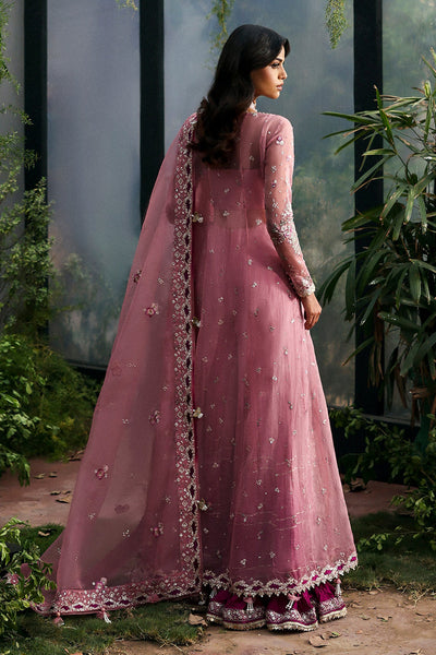 Afrozeh Seraira rose pink organza formal maxi, photo 2