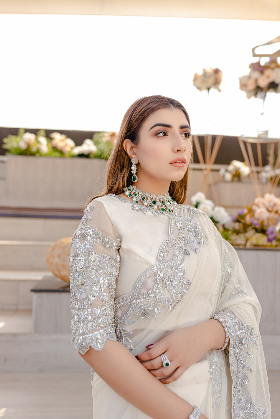Ayesha and Usman | Celestial Night | Fleurine -  Ayesha and Usman Ladies Clothes -  House of Maryam