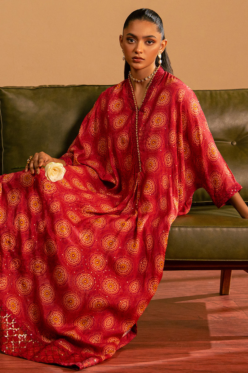 Cross Stitch | Luxury Pret | Pinkspire Glow Embroidered Silk Shirt, image 4