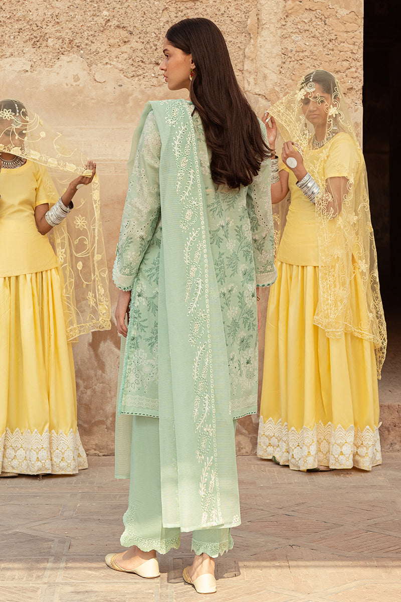 Cross Stitch | Premium Lawn 24 | ICE LILY by Designer Cross Stitch - House of Maryam - Pakistani Designer Ethnic Wear in {{ shop.shopifyCountryName }}
