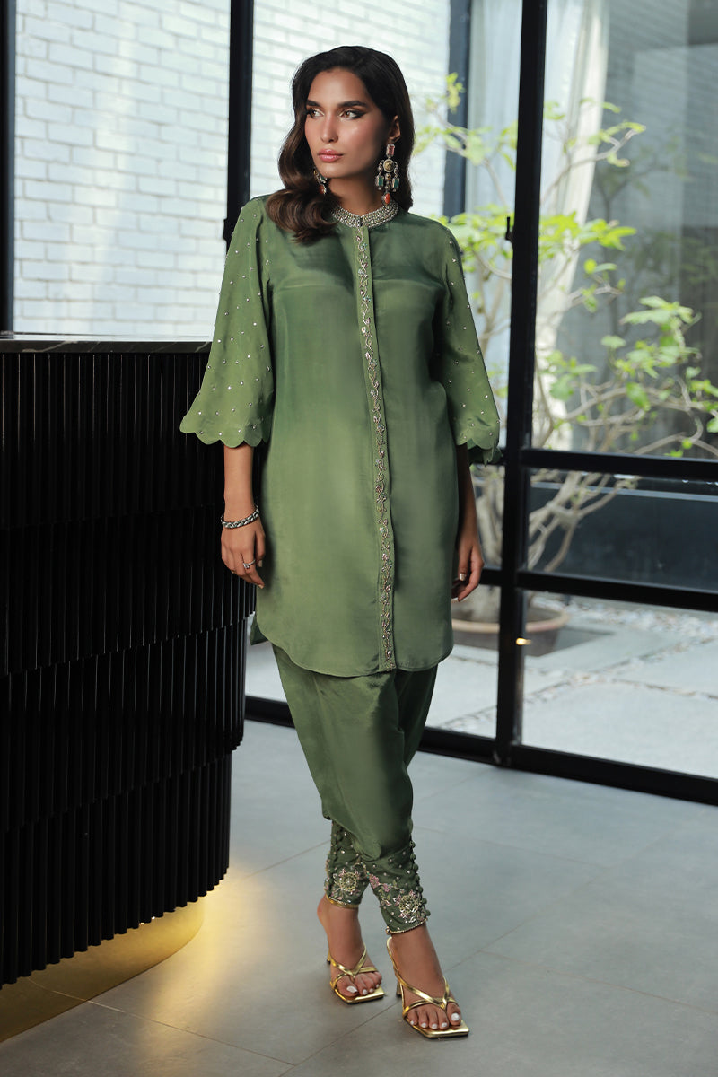 Wardha Saleem | Luxury Pret Traditional Wear | RAYA (2PC) -  Wardha Saleem Ladies Clothes - Original Designer Dress - House of Maryam