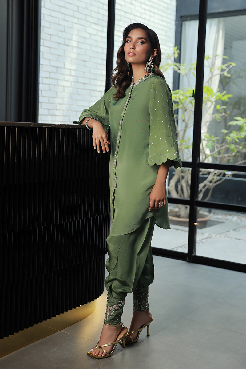 Wardha Saleem | Luxury Pret Traditional Wear | RAYA (2PC) -  Wardha Saleem Ladies Clothes - Original Designer Dress - House of Maryam