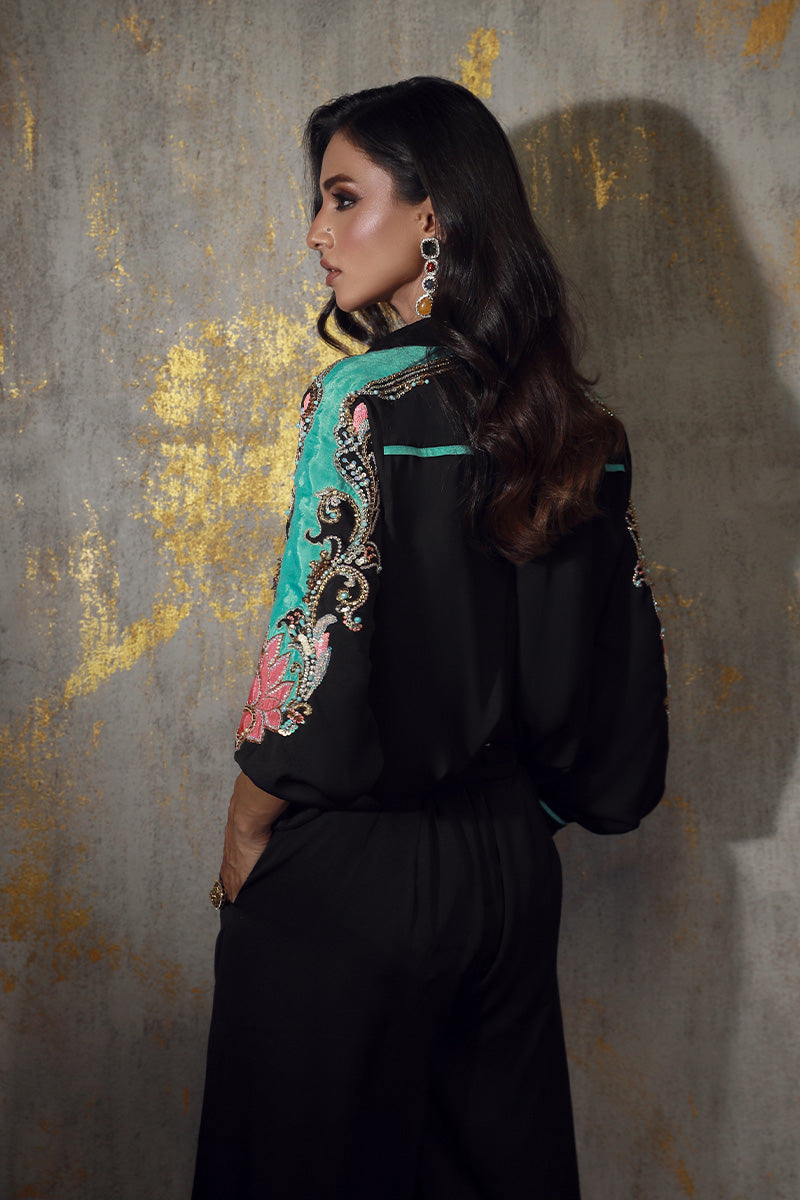 Wardha Saleem | Luxury Pret Fusion Wear | RANA -  Wardha Saleem Ladies Clothes - Original Designer Dress - House of Maryam