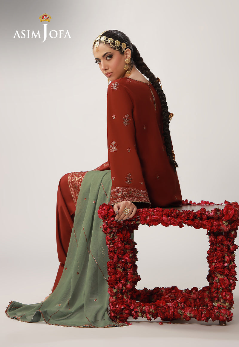 Asim Jofa | Layaan Festive Collection | AJULO-05, image 6
