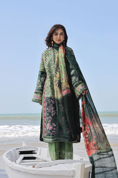 Maryam Hussain | Luxury Lawn 24 | GARDENIA -  Maryam Hussain Luxury - Original Designer Dress - House of Maryam