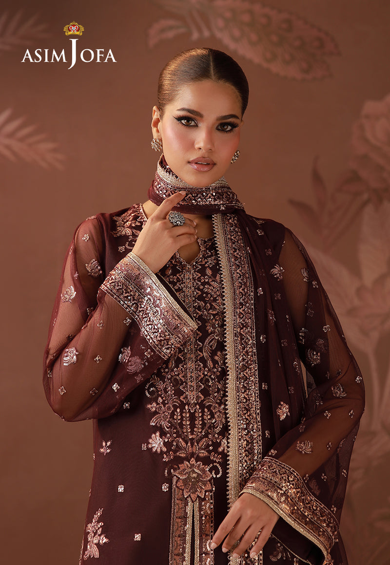 Asim Jofa | Zari Festive Collection | AJULD-07-4