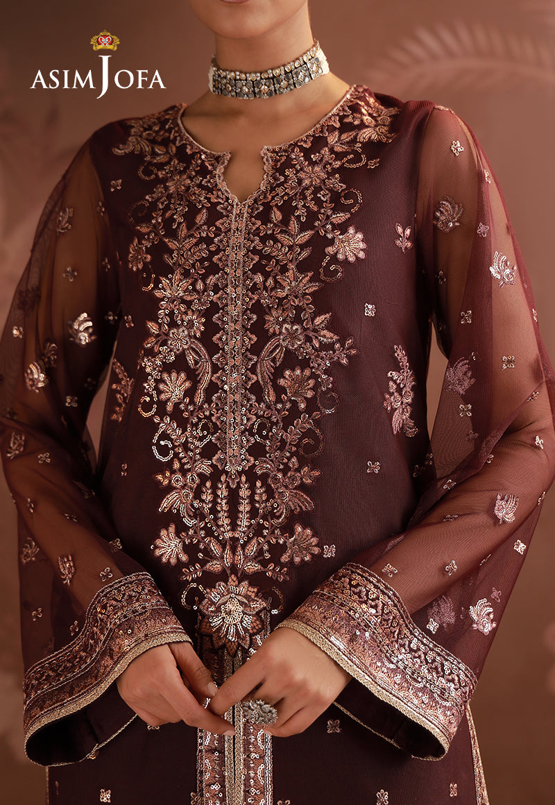 Asim Jofa | Zari Festive Collection | AJULD-07-3