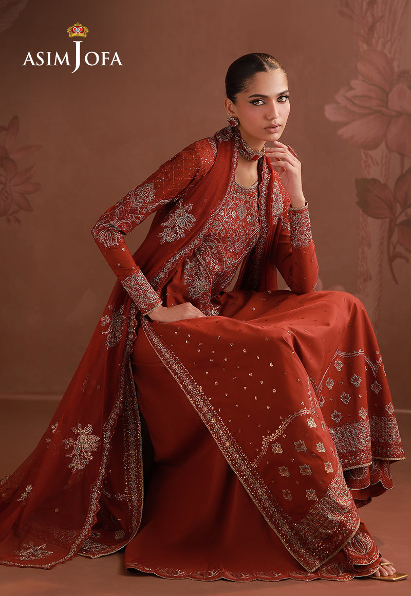 Asim Jofa | Zari Festive Collection | AJULD-02, image 6
