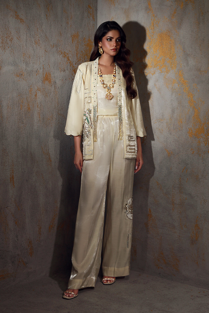 Wardha Saleem | Luxury Pret Fusion Wear | NOEL -  Wardha Saleem Ladies Clothes - Original Designer Dress - House of Maryam