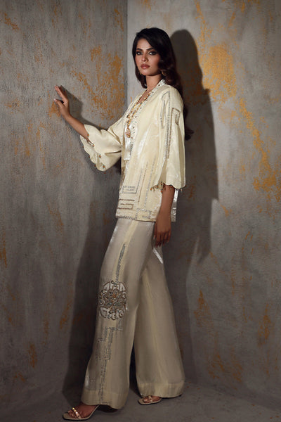 Wardha Saleem | Luxury Pret Fusion Wear | NOEL -  Wardha Saleem Ladies Clothes - Original Designer Dress - House of Maryam