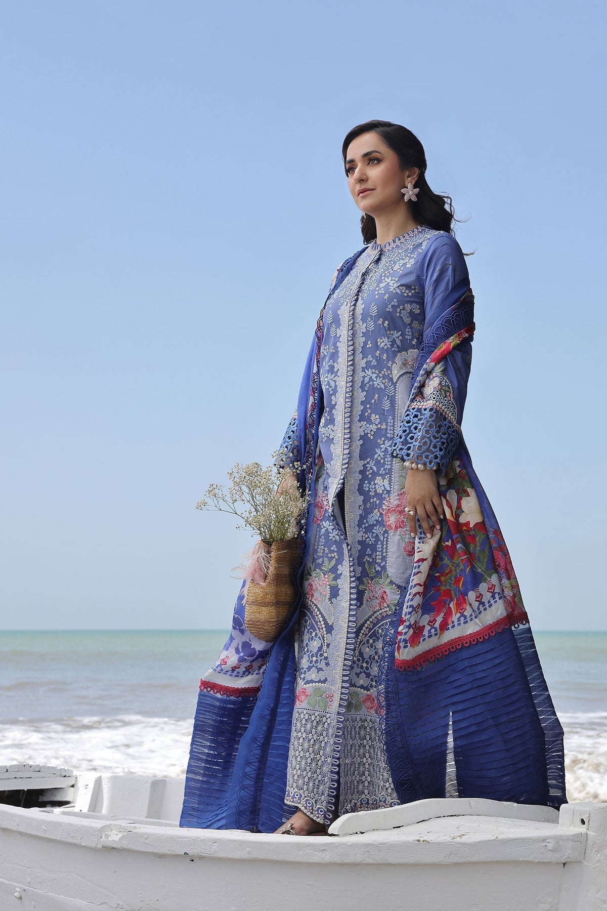 Maryam Hussain | Luxury Lawn 24 | AYRA -  Maryam Hussain Luxury - Original Designer Dress - House of Maryam
