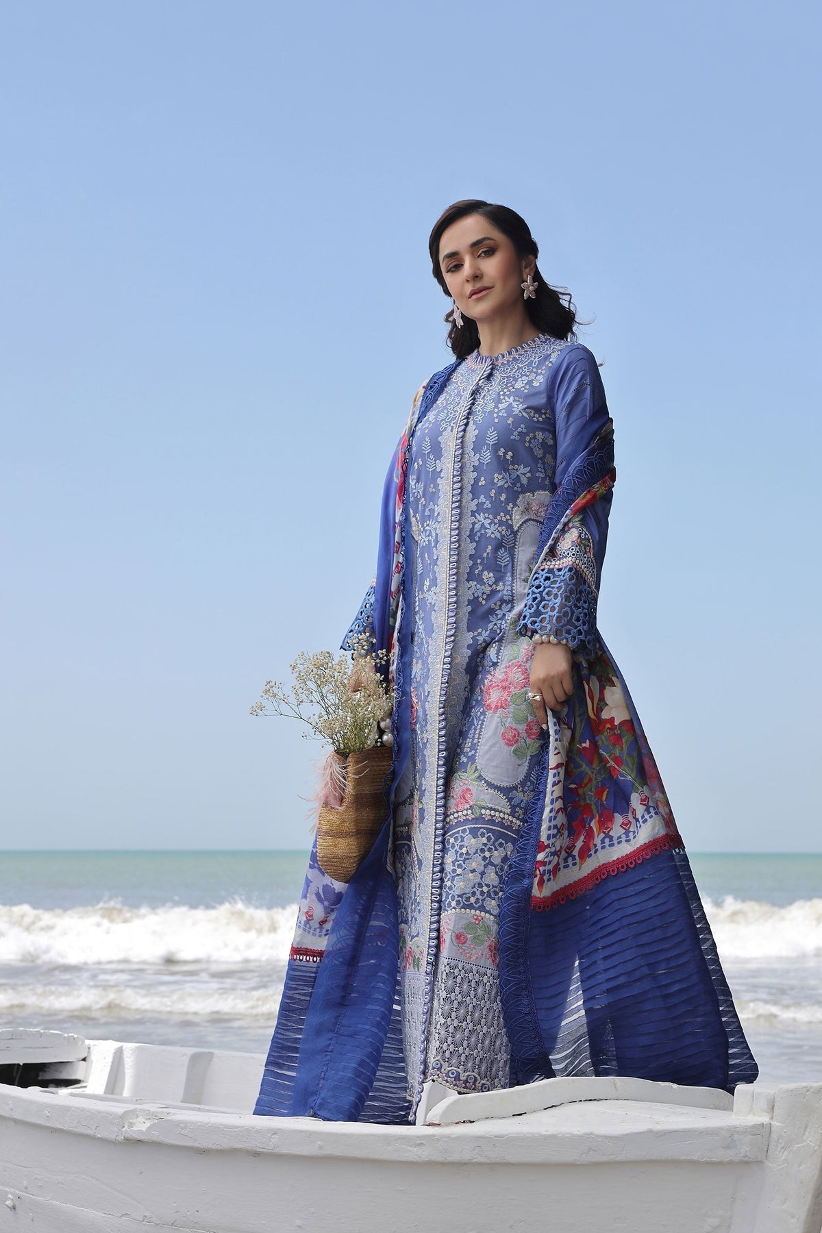 Maryam Hussain | Luxury Lawn 24 | AYRA -  Maryam Hussain Luxury - Original Designer Dress - House of Maryam