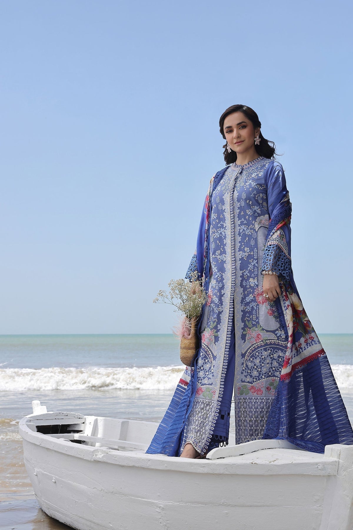 Maryam Hussain | Luxury Lawn 24 | AYRA -  Maryam Hussain Luxury - Original Designer Dress - House of Maryam