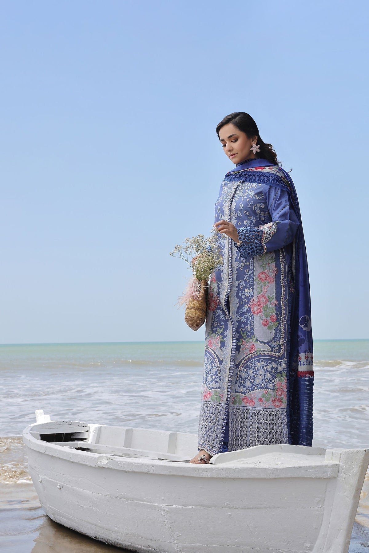 Maryam Hussain | Luxury Lawn 24 | AYRA -  Maryam Hussain Luxury - Original Designer Dress - House of Maryam