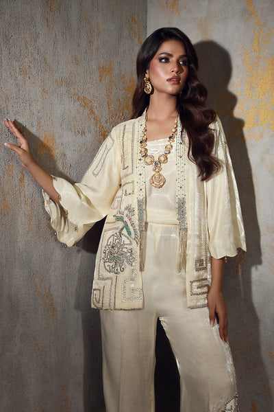 Wardha Saleem | Luxury Pret Fusion Wear | NOEL -  Wardha Saleem Ladies Clothes - Original Designer Dress - House of Maryam