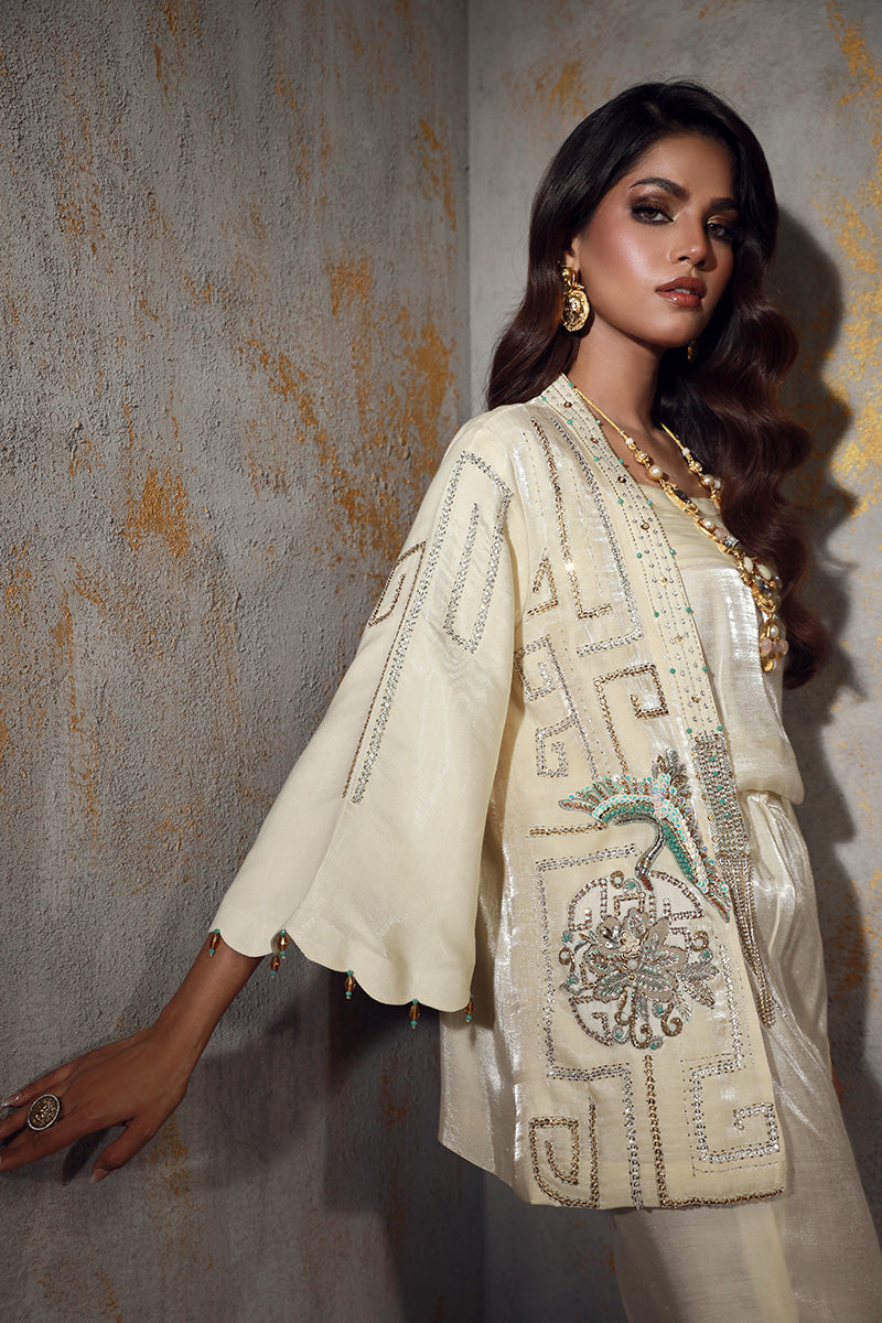 Wardha Saleem | Luxury Pret Fusion Wear | NOEL -  Wardha Saleem Ladies Clothes - Original Designer Dress - House of Maryam