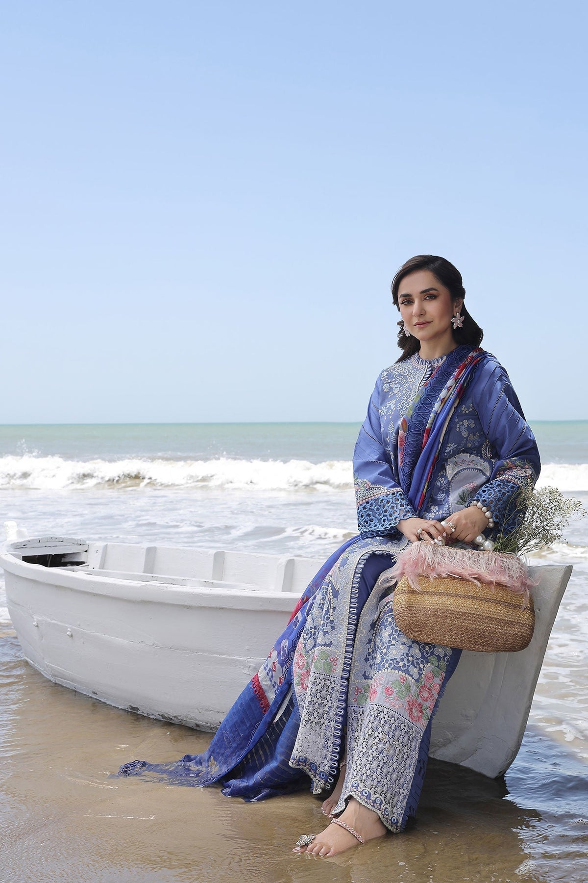 Maryam Hussain | Luxury Lawn 24 | AYRA -  Maryam Hussain Luxury - Original Designer Dress - House of Maryam