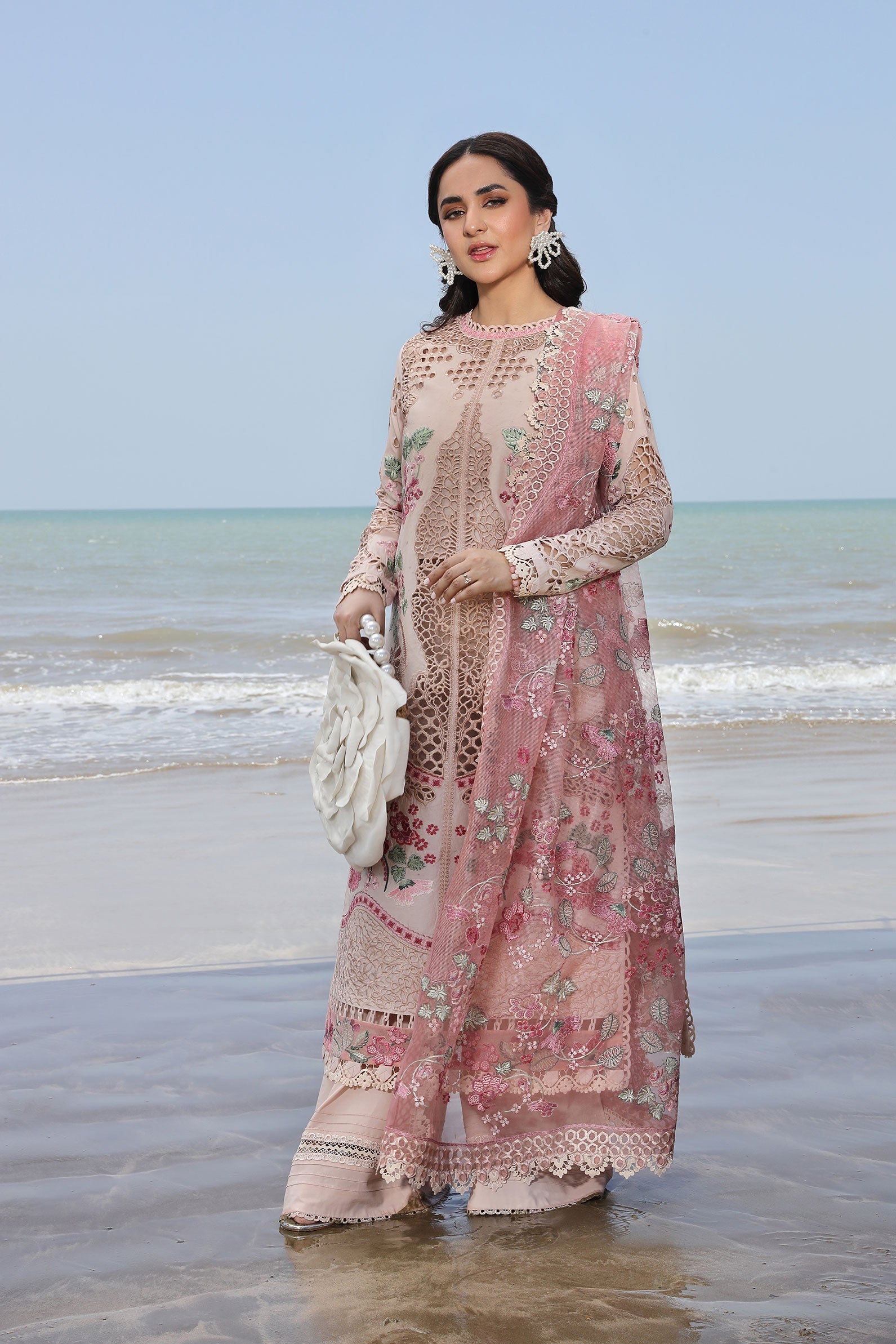 Maryam Hussain | Luxury Lawn 24 | MAYA