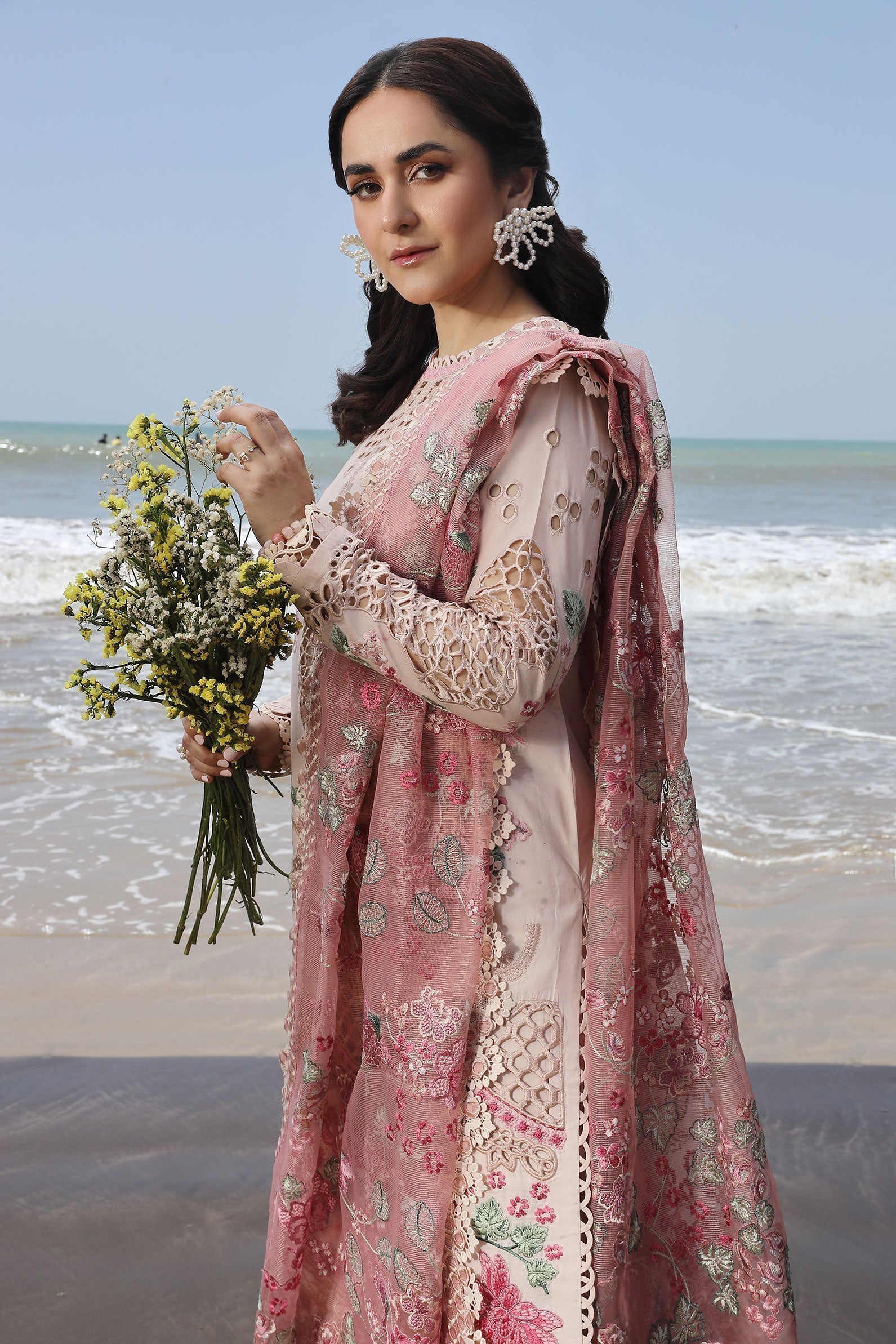 Maryam Hussain | Luxury Lawn 24 | MAYA