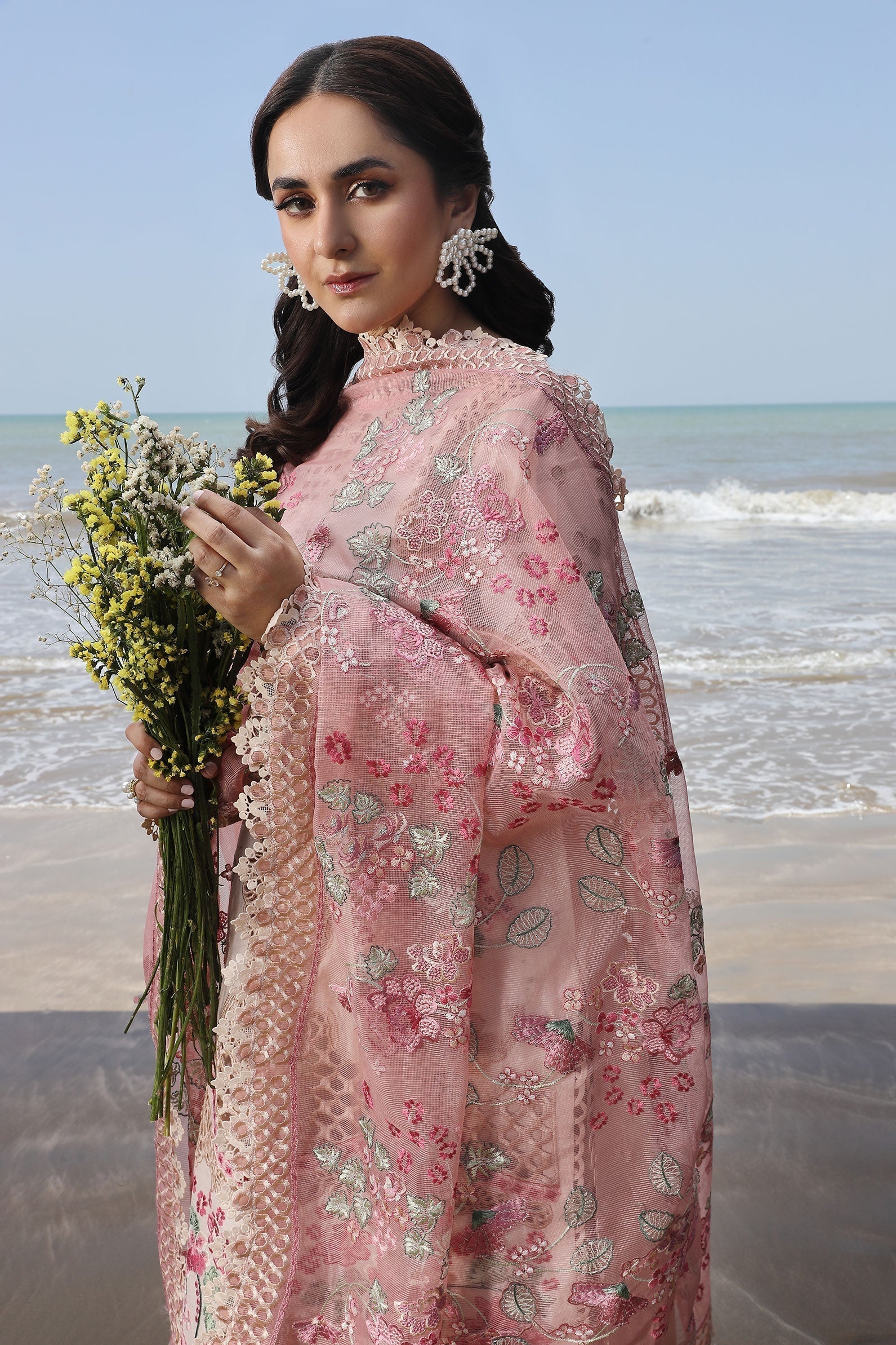 Maryam Hussain | Luxury Lawn 24 | MAYA