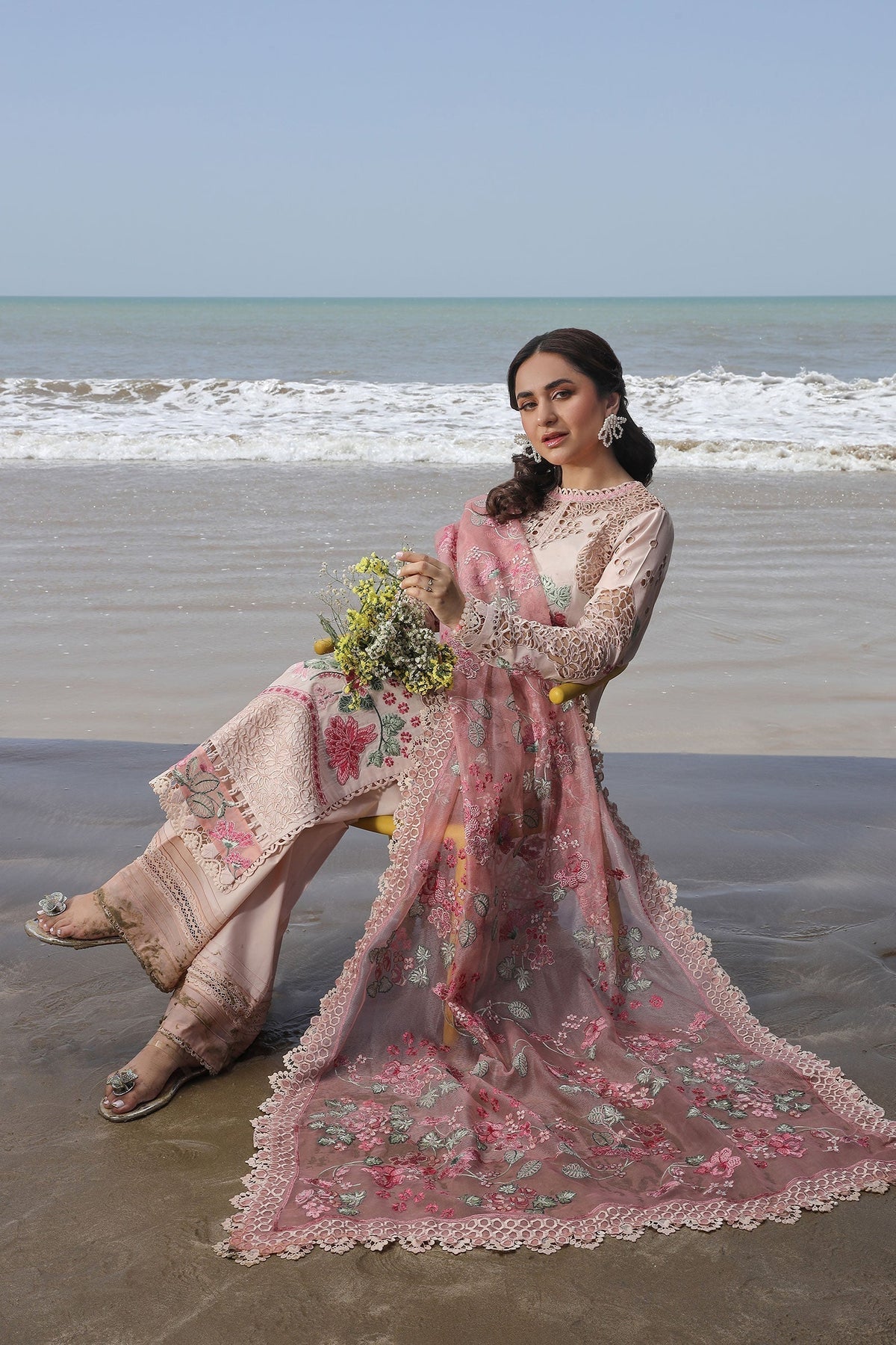 Maryam Hussain | Luxury Lawn 24 | MAYA -  Maryam Hussain Luxury - Original Designer Dress - House of Maryam
