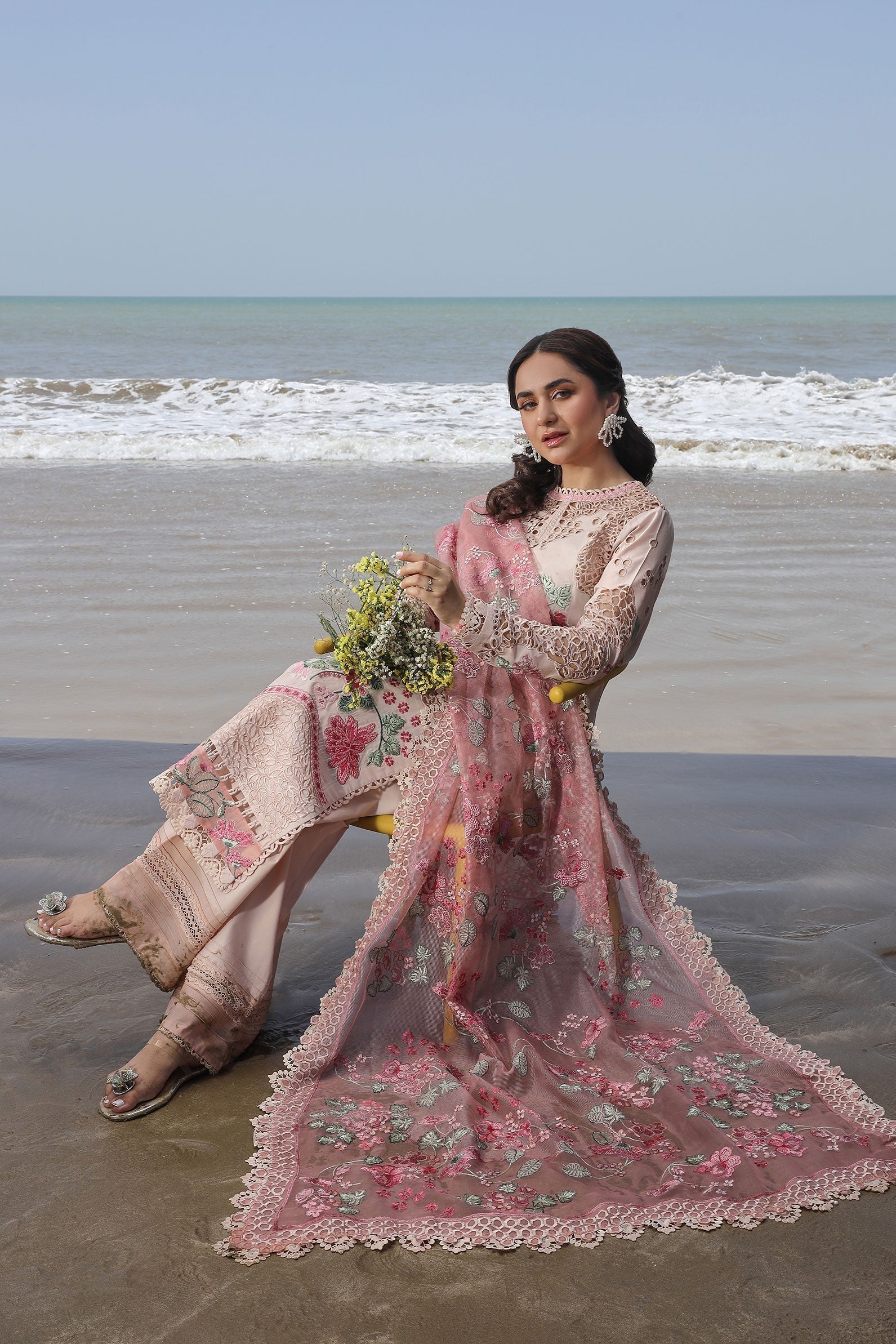 Maryam Hussain | Luxury Lawn 24 | MAYA